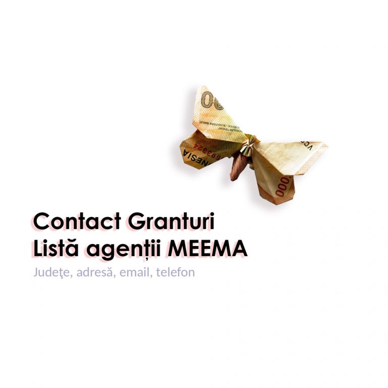 Contact granturi - listă agenţii MEEMA